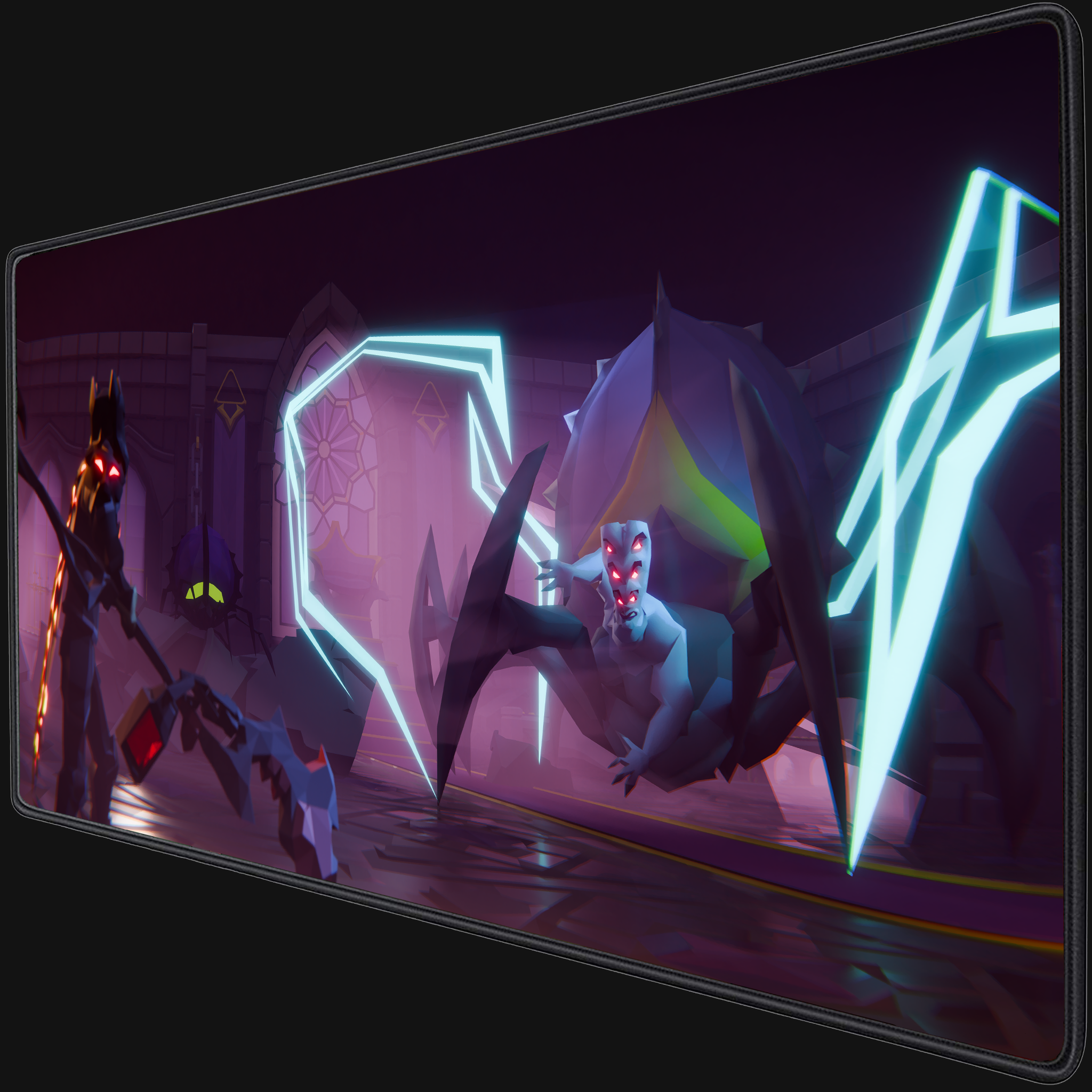 Theatre of Blood Desk Mat