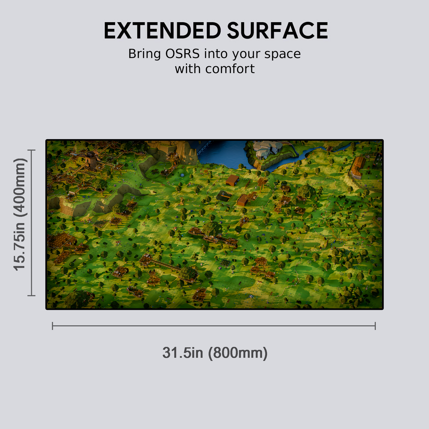 Gnome Stronghold Mouse Pad (Pre-order)