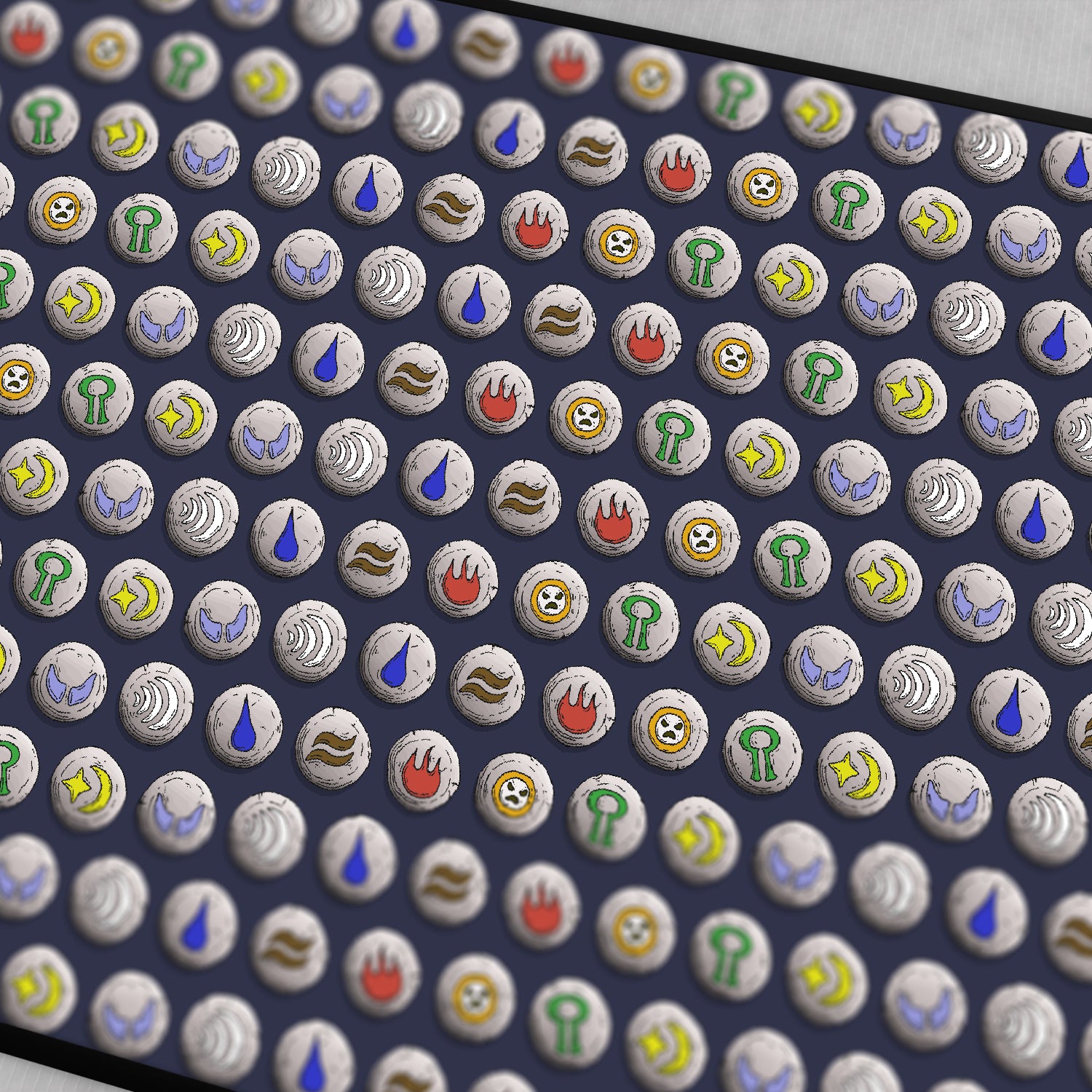 Desk of Runes Desk Mat (Final Sale)