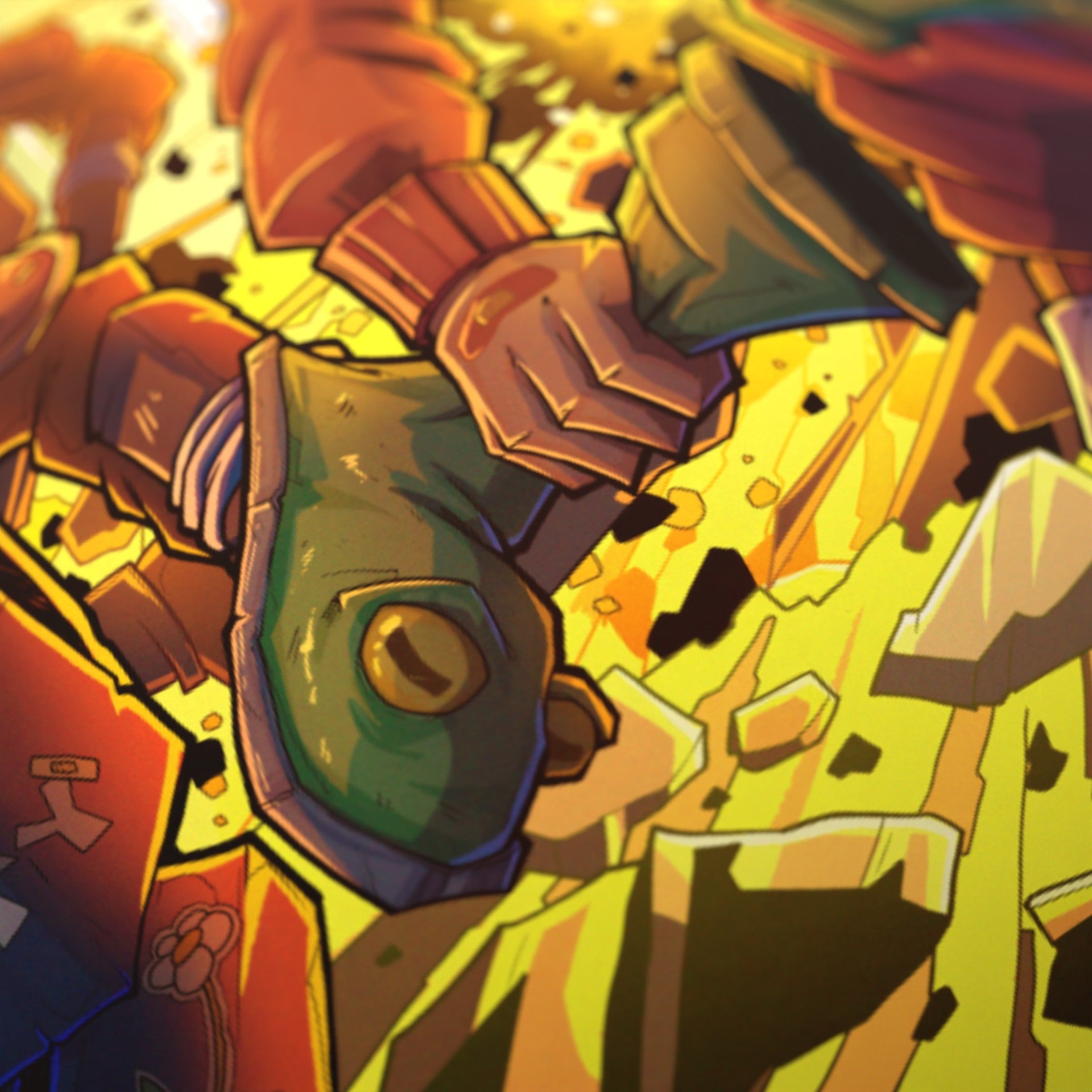 Operation Frog Boots Desk Mat