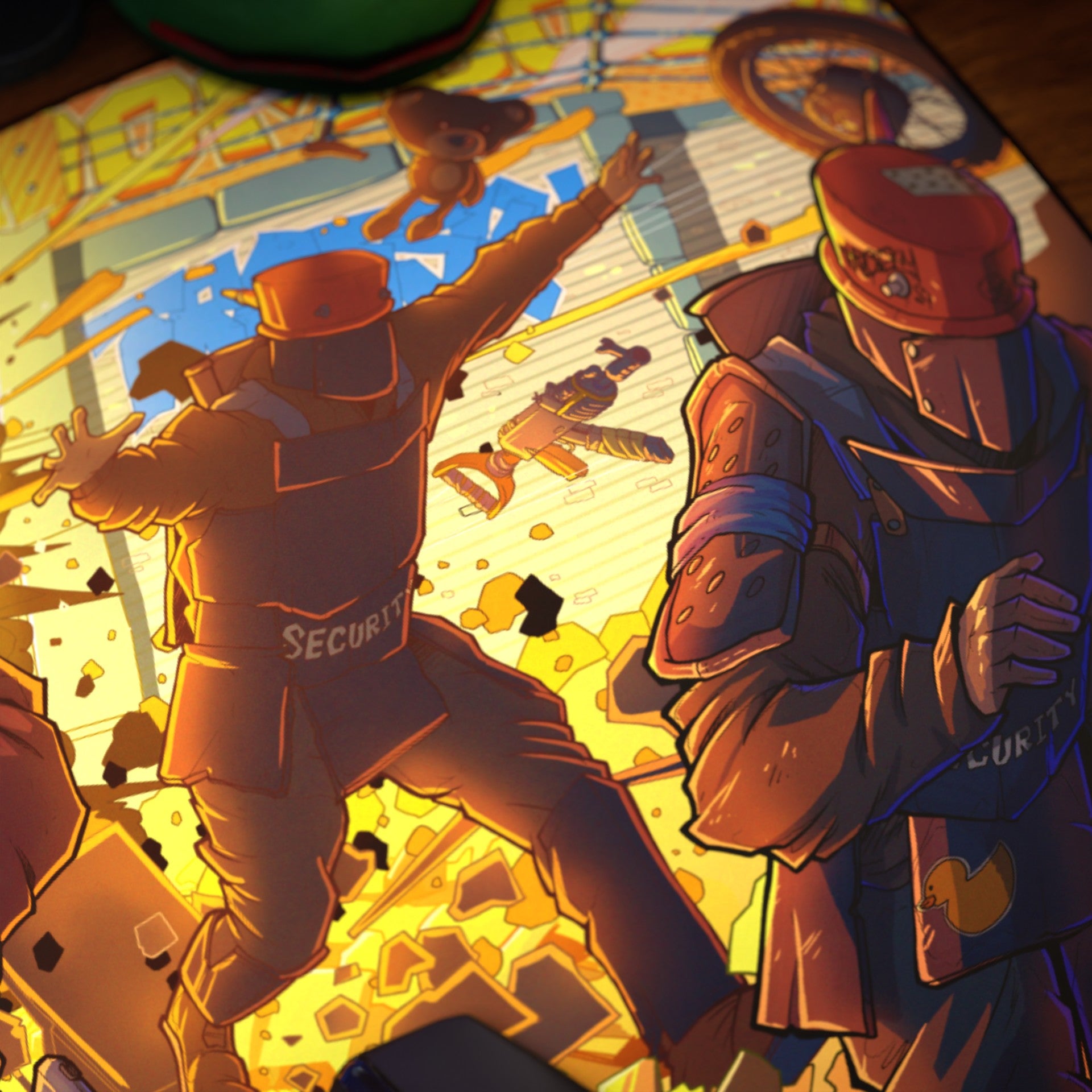 Operation Frog Boots Desk Mat