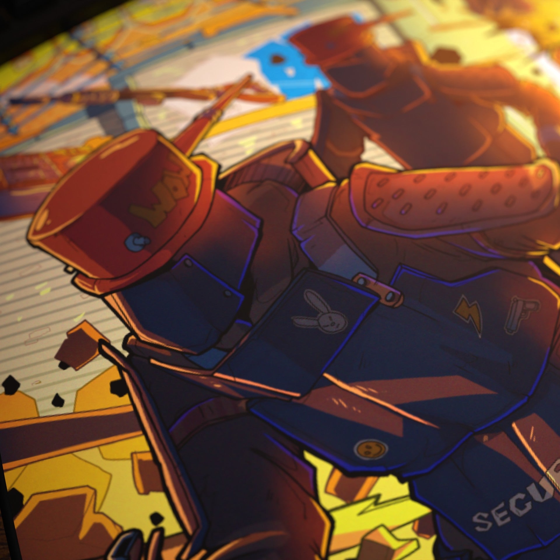 Operation Frog Boots Desk Mat
