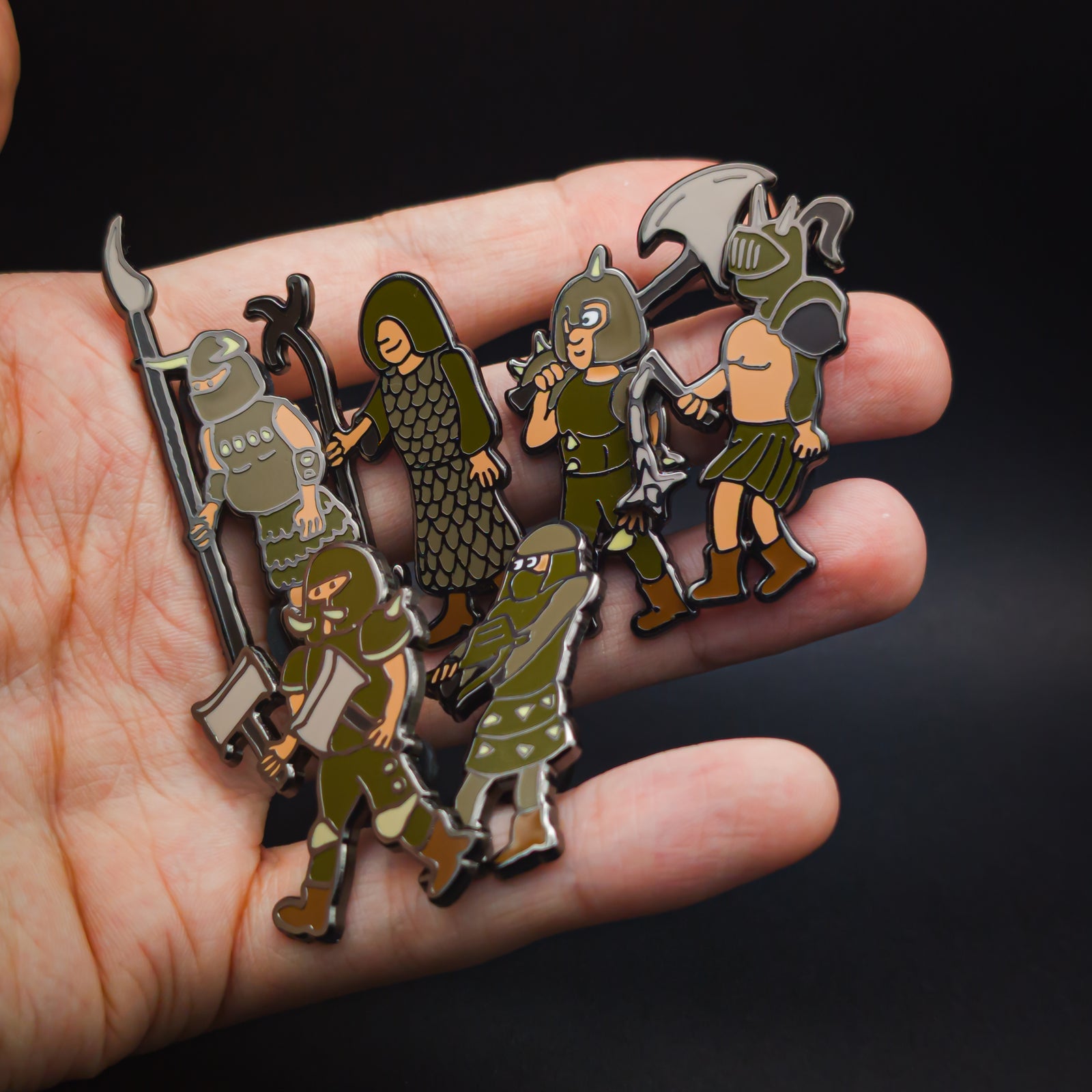 Barrows Brothers Pin Set