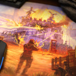 Big Grin Counter Raid Desk Mat