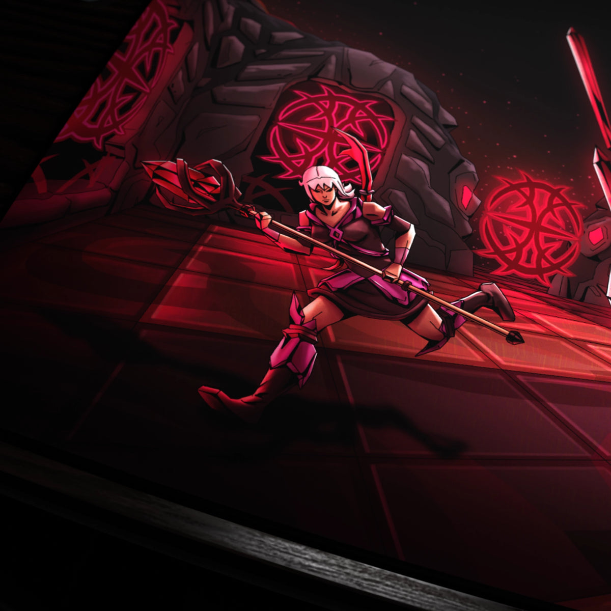 Corrupted Gauntlet Desk Mat