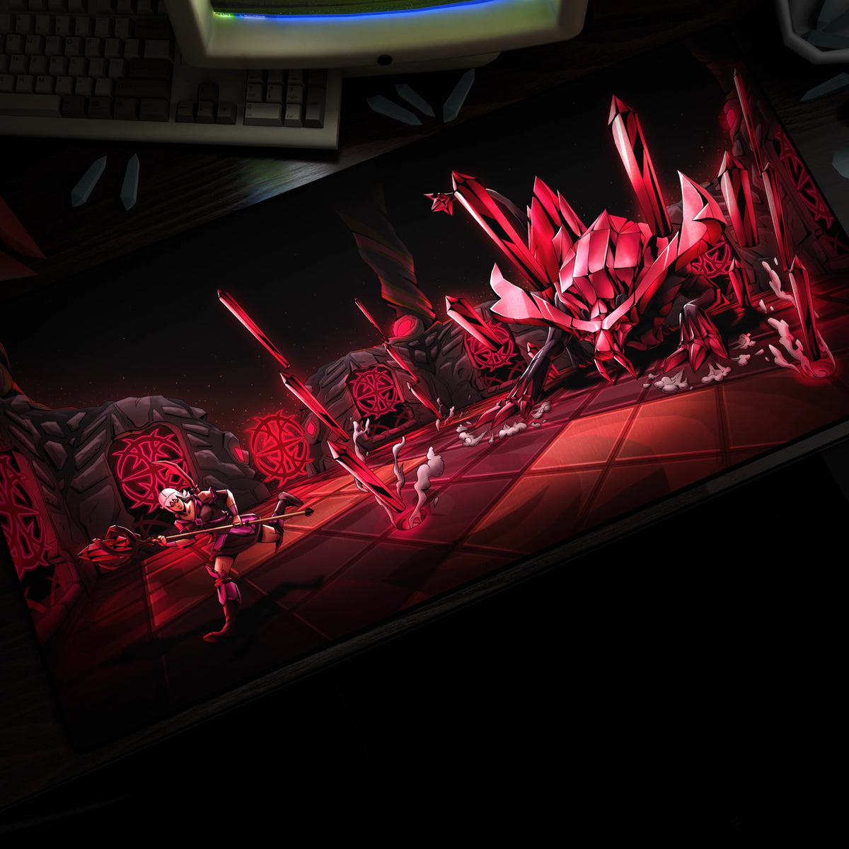 Corrupted Gauntlet Desk Mat