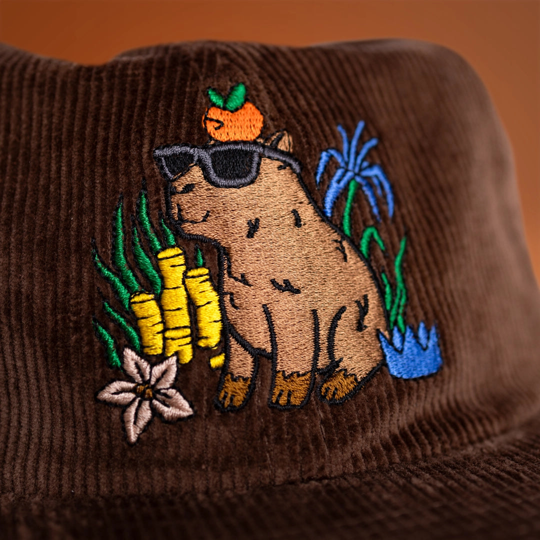 Capybara Corduroy Cap