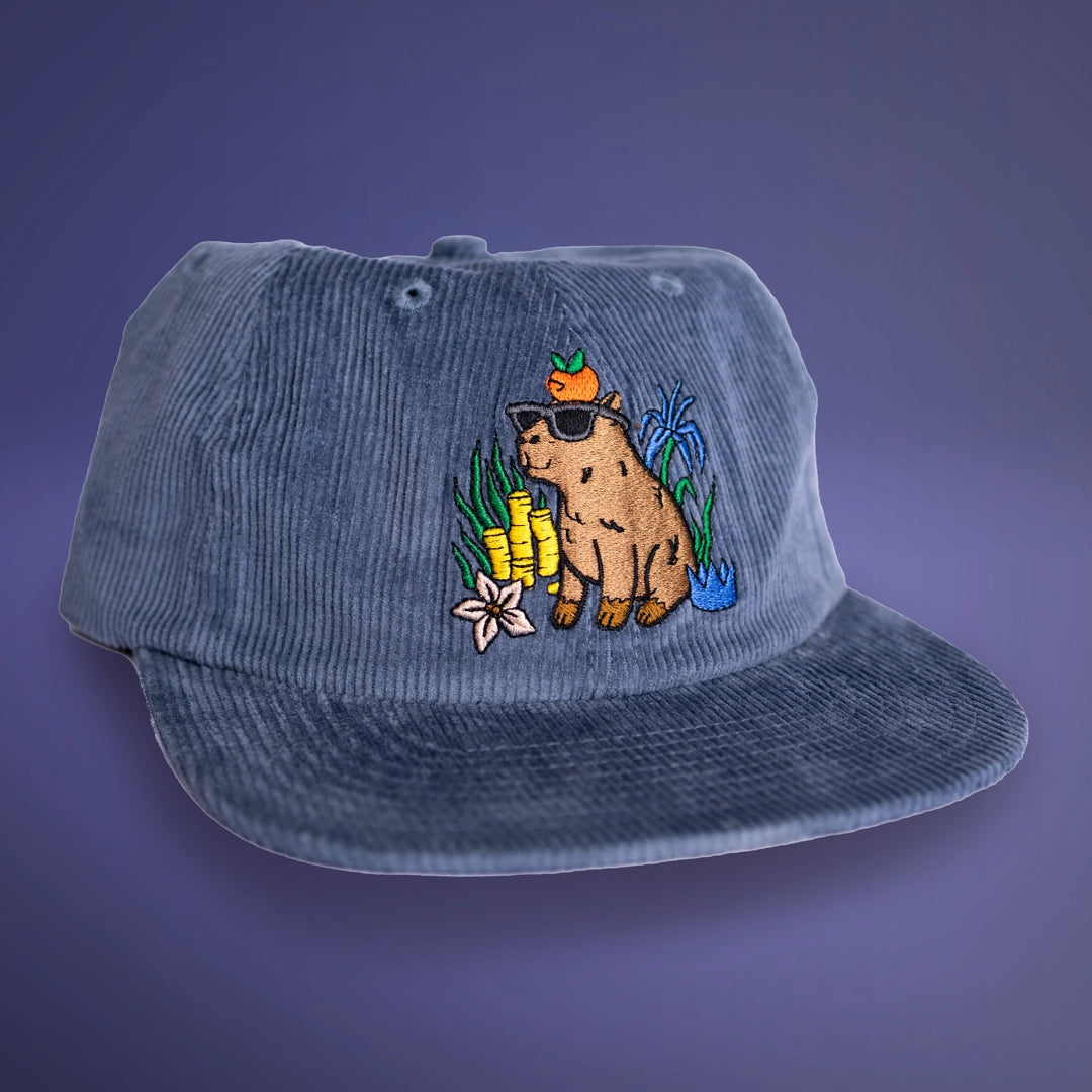 Capybara Corduroy Cap