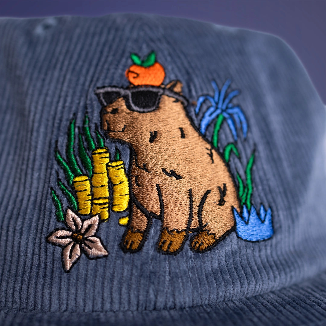 Capybara Corduroy Cap