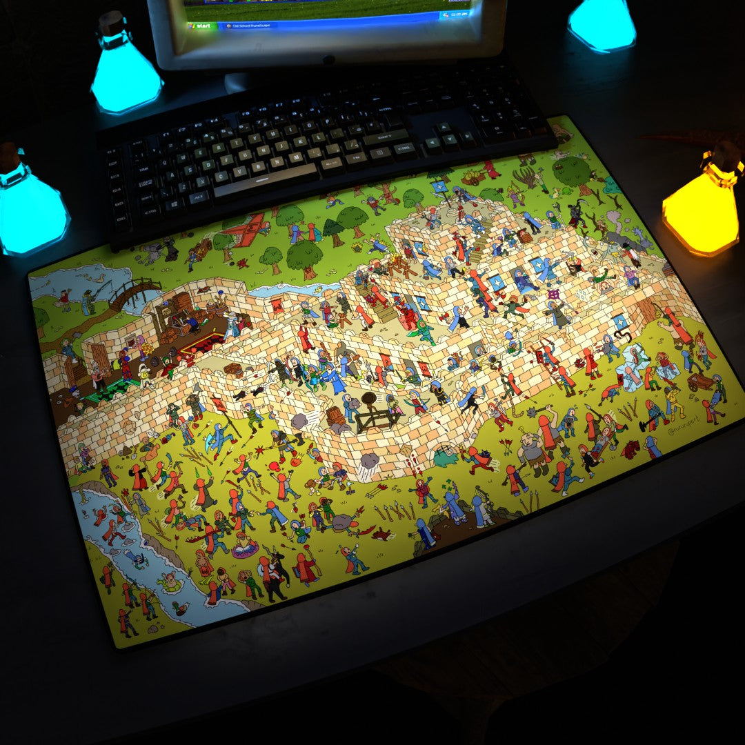 Castle Wars Desk Mat