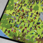 Where's Wise Old Man Desk Mat