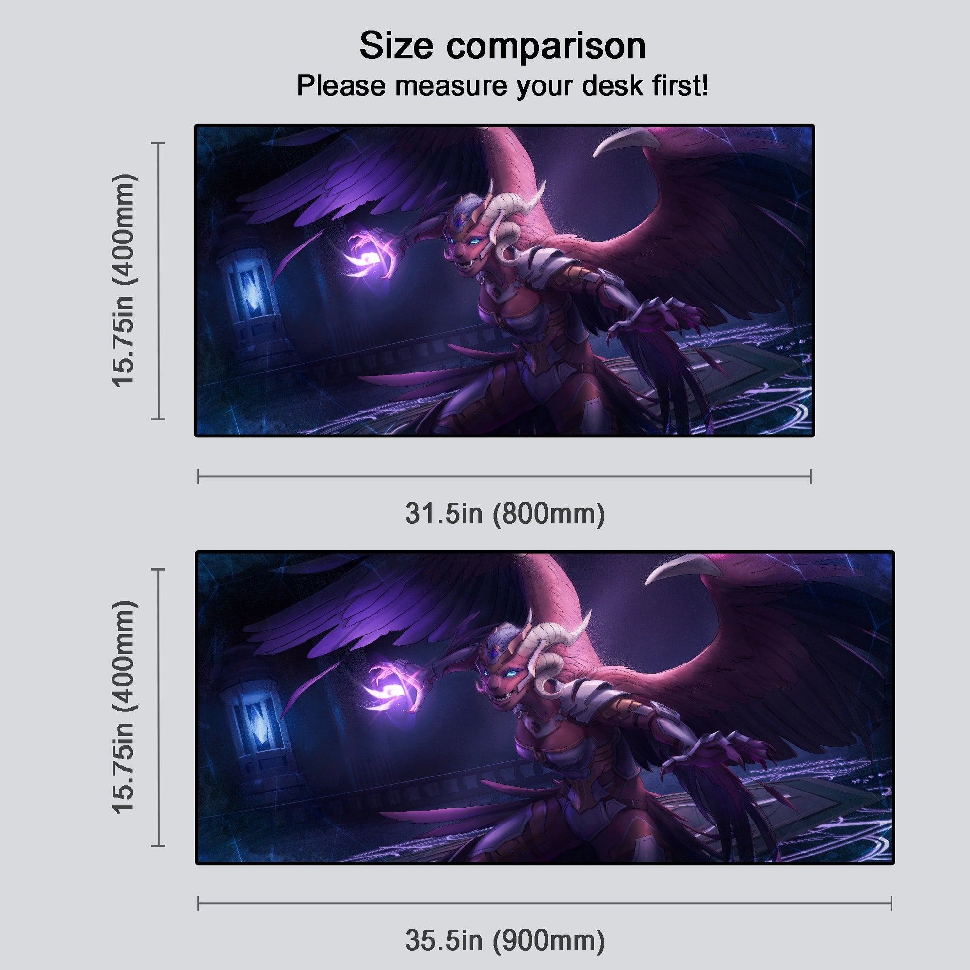 Nex, Angel of Death Deskmat