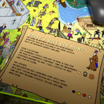 Where's Wise Old Man RGB Desk Mat