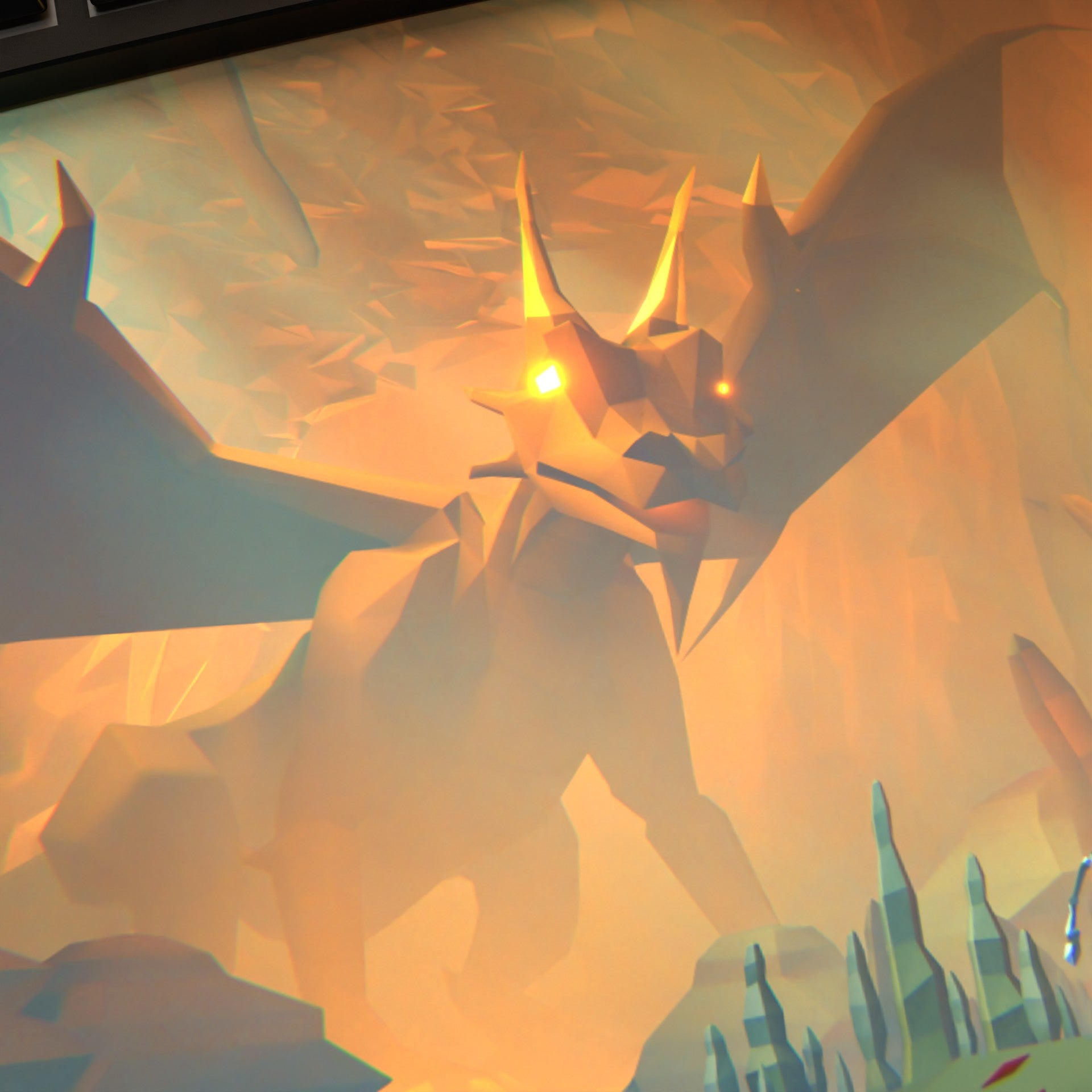 Elvarg - "Dragon Slayer" Desk Mat (Coming soon)