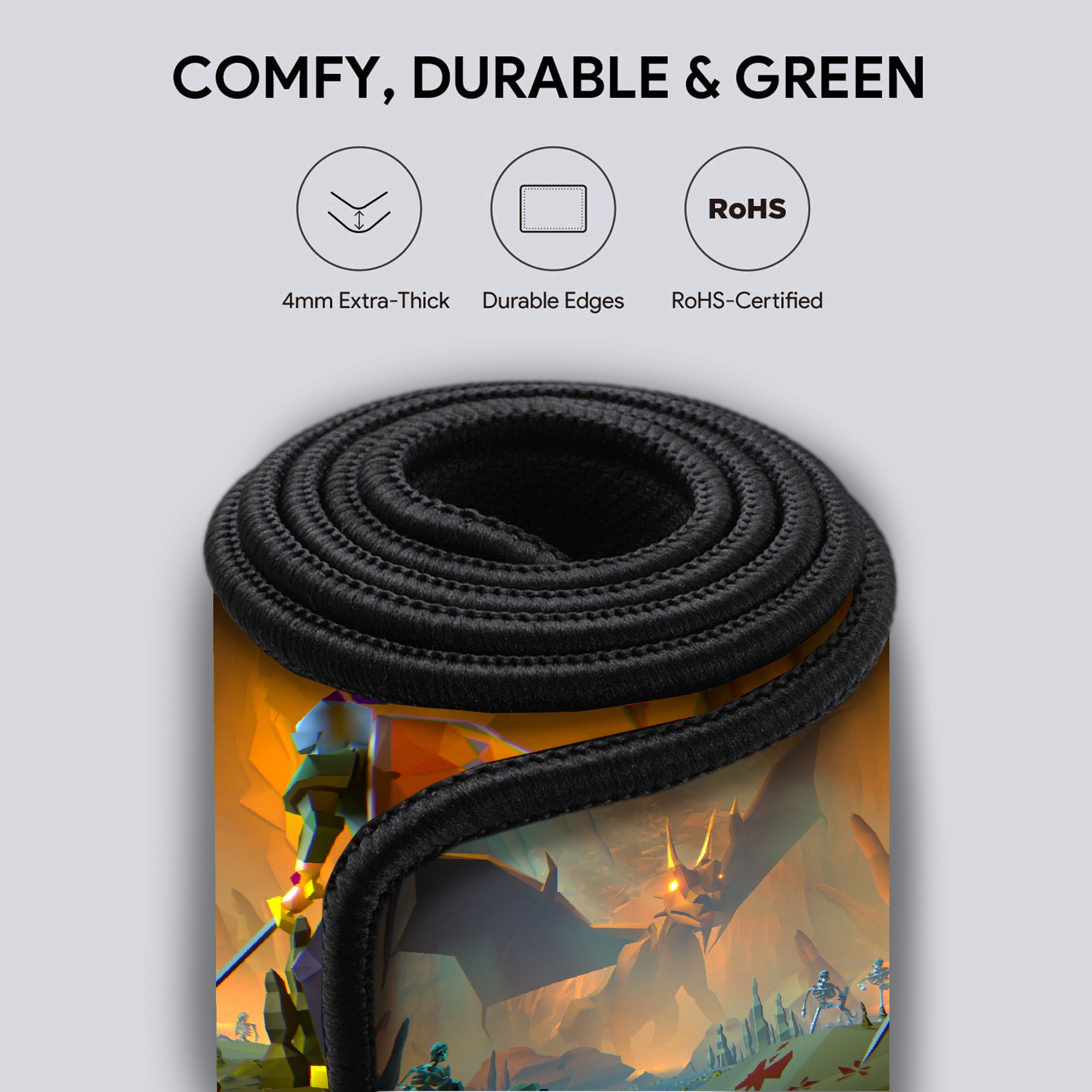 Elvarg - "Dragon Slayer" Desk Mat (Coming soon)