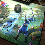 Gemstone Crab Desk Mat