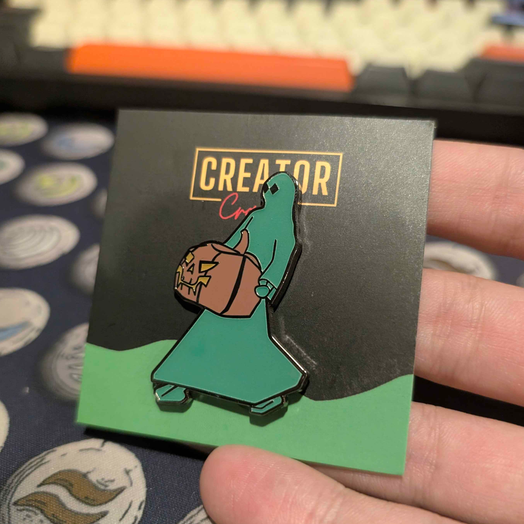 Halloween Spookier Ghost Pin 2025