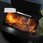 King Black Dragon Desk Mat