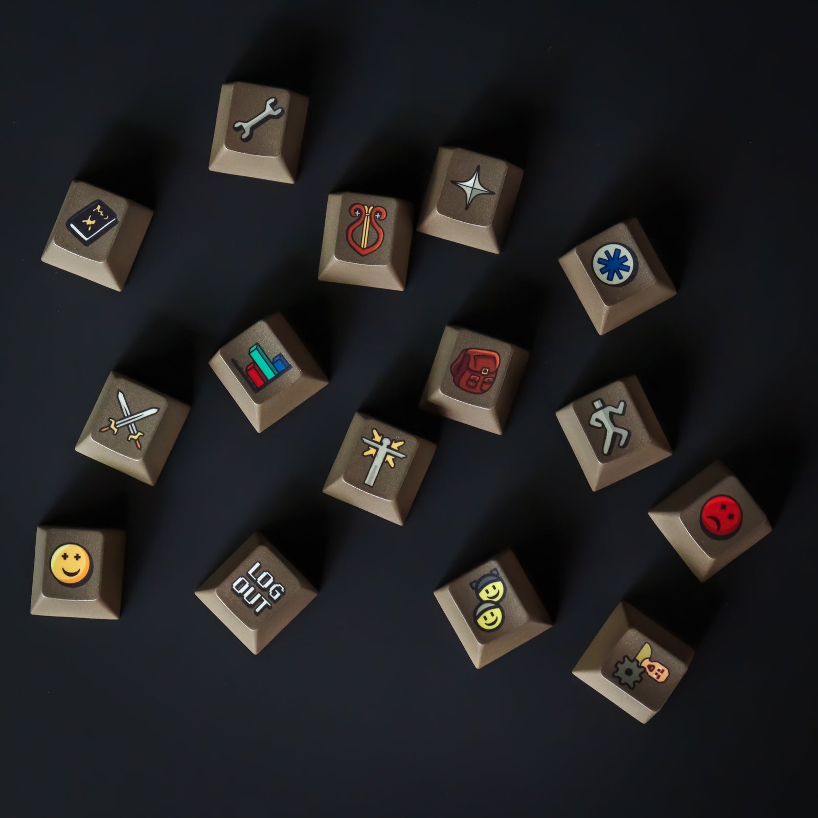 Retro 2005 Plastic Keycap Set (Pre-order)