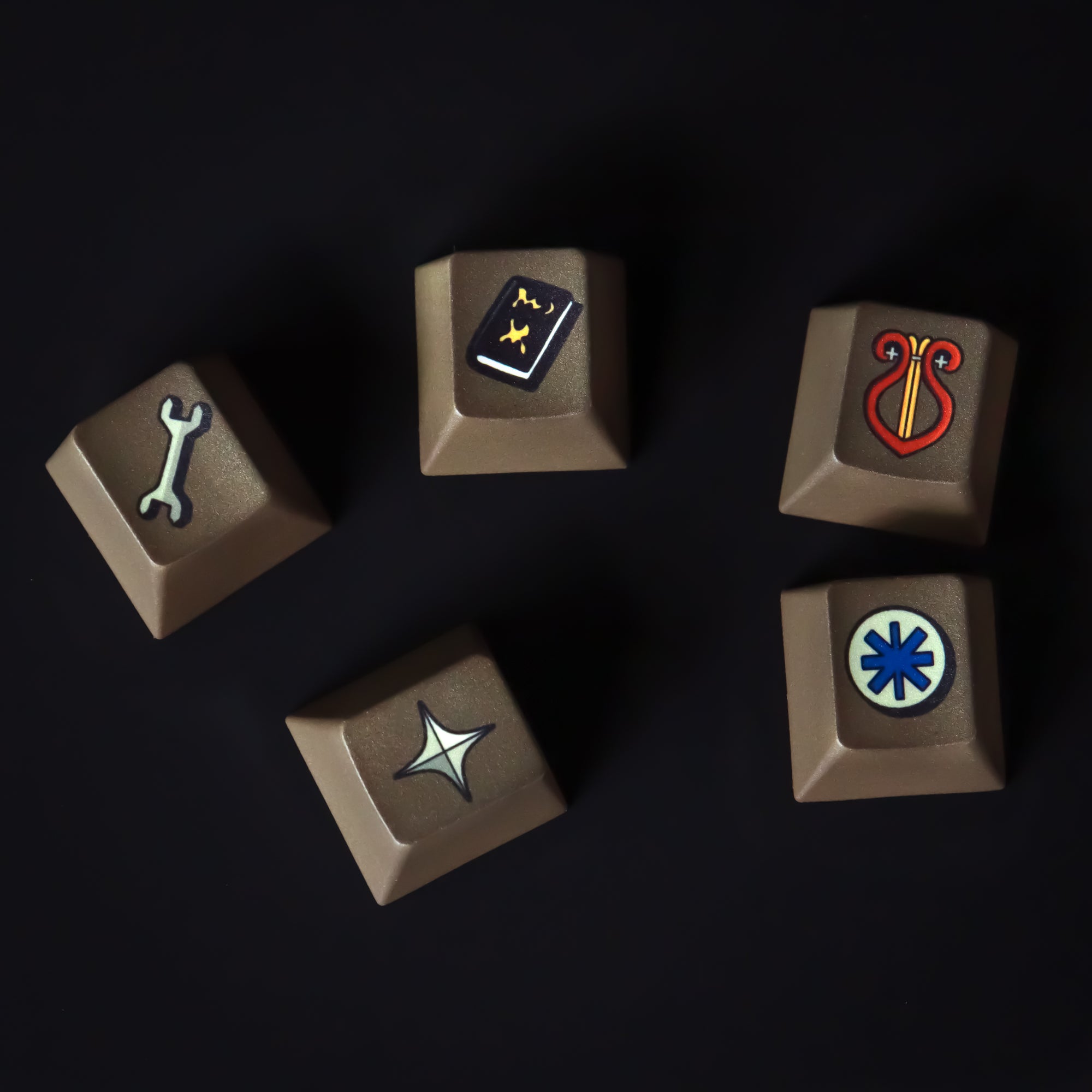 Retro 2005 Plastic Keycap Set (Pre-order)