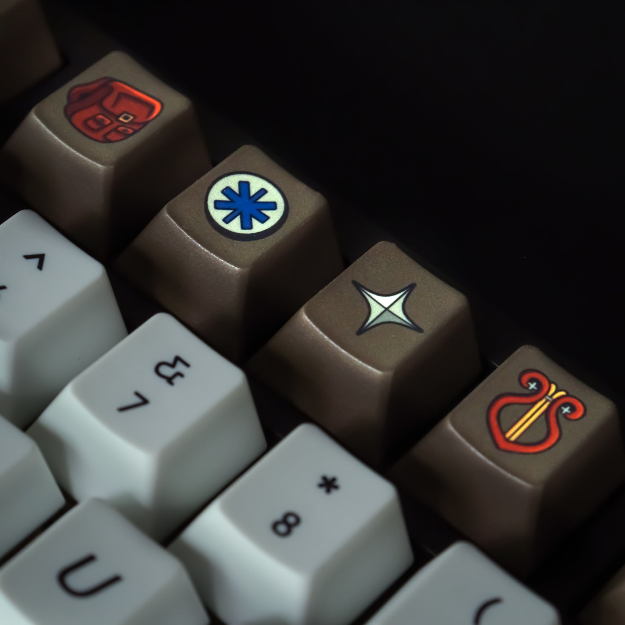 Retro 2005 Plastic Keycap Set (Pre-order)