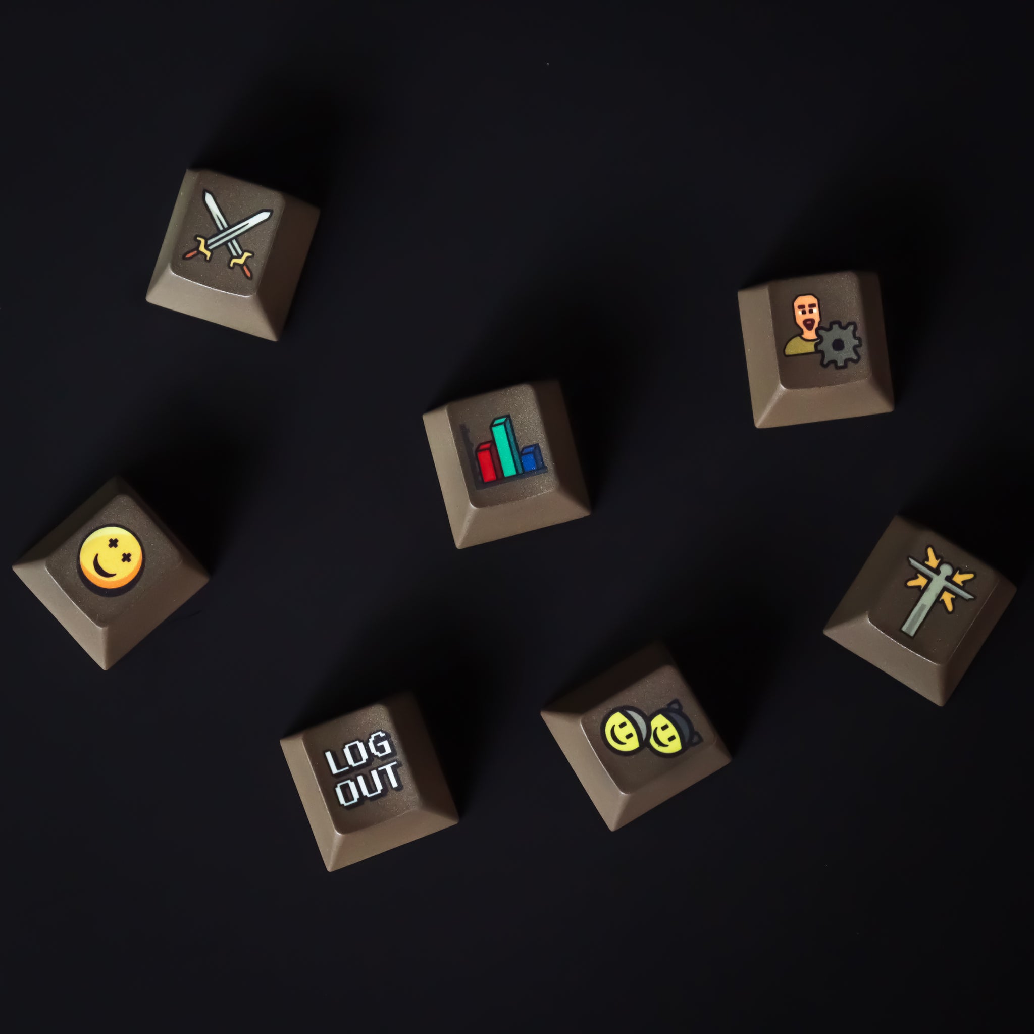 Retro 2005 Plastic Keycap Set (Pre-order)