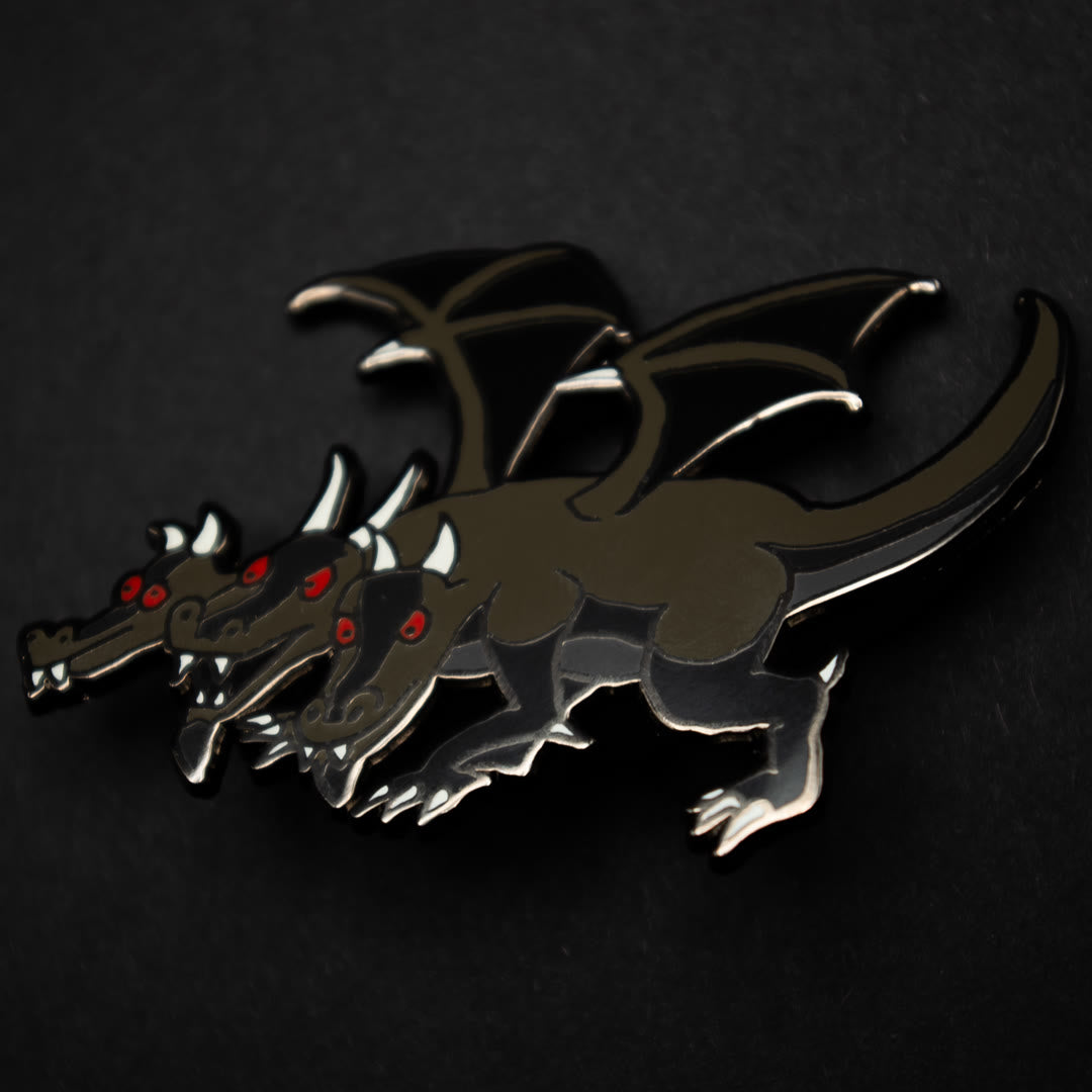 King Black Dragon Enamel Pin (Coming Soon)