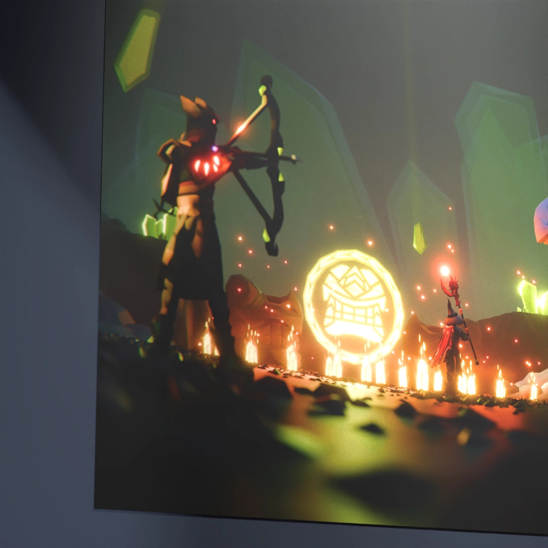 Chambers of Xeric Metal Poster