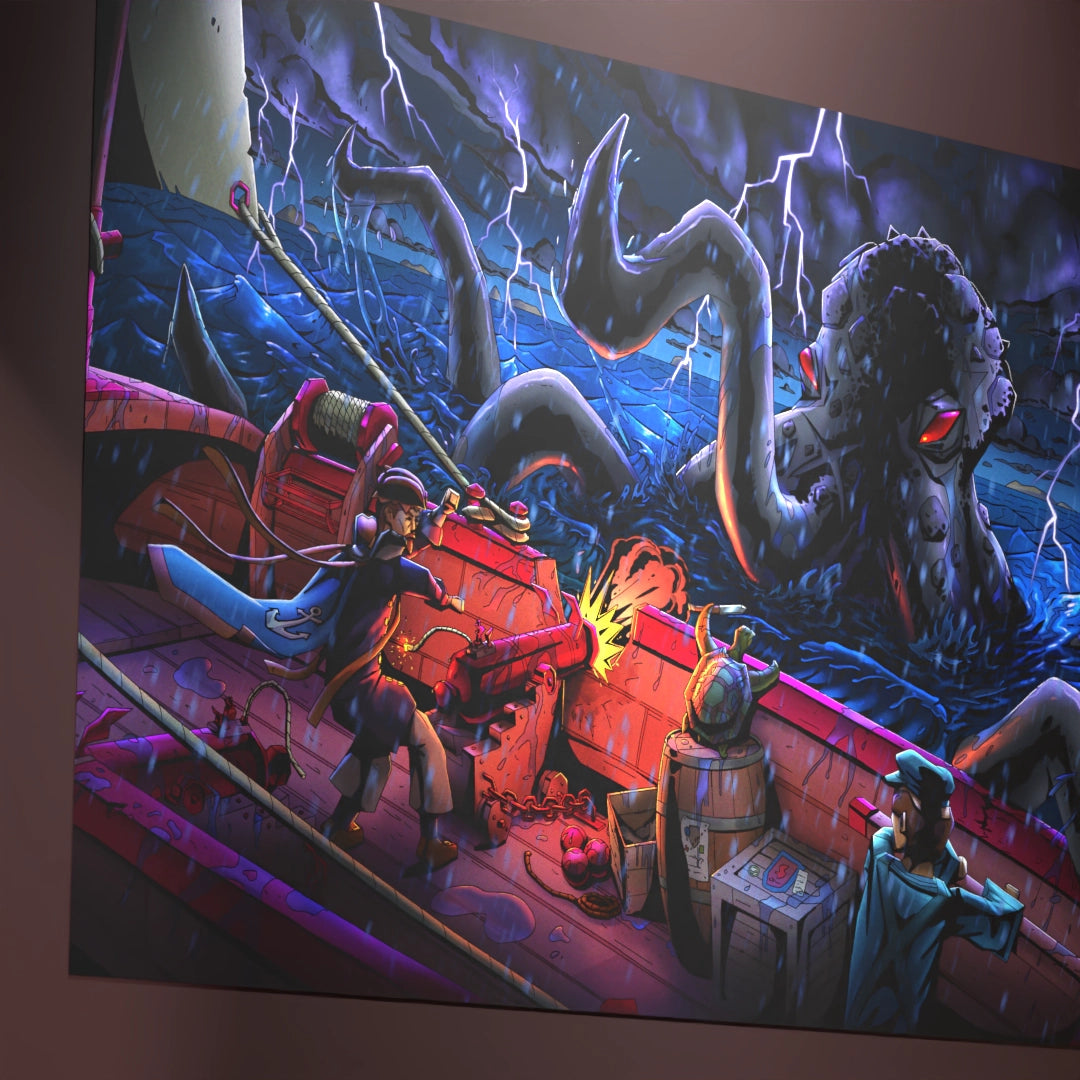 The Sailor's Metal Poster
