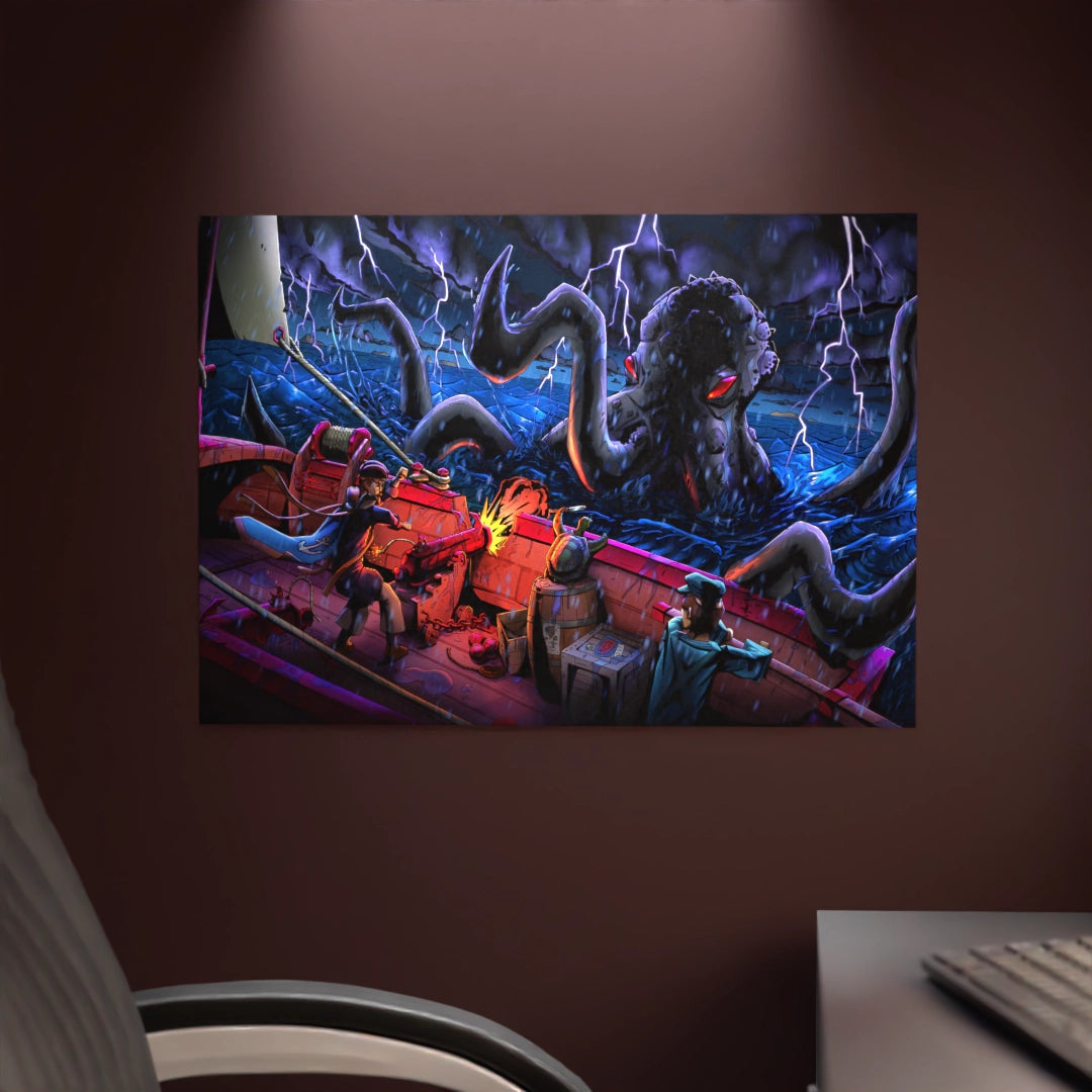 The Sailor's Metal Poster