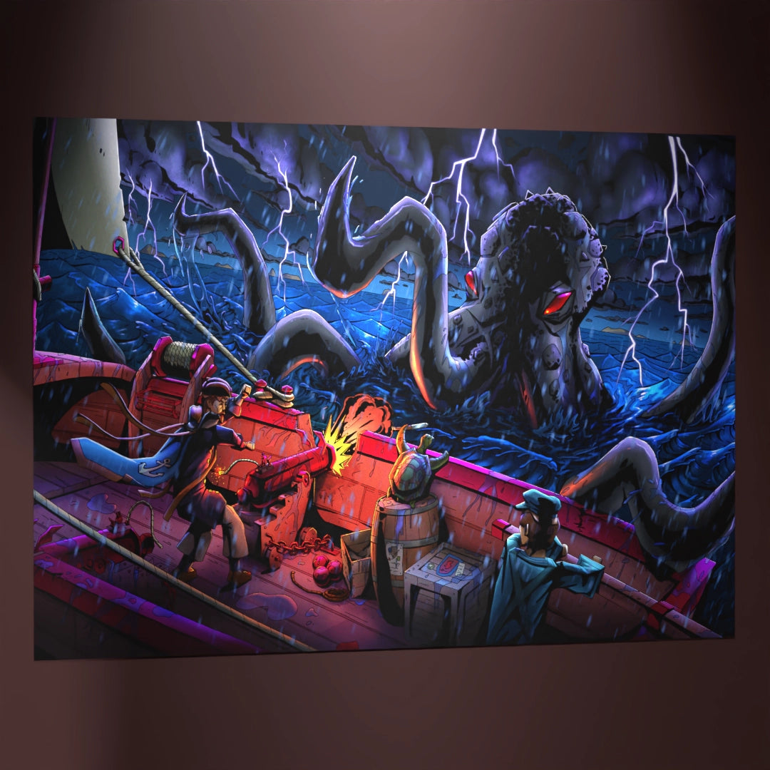 The Sailor's Metal Poster