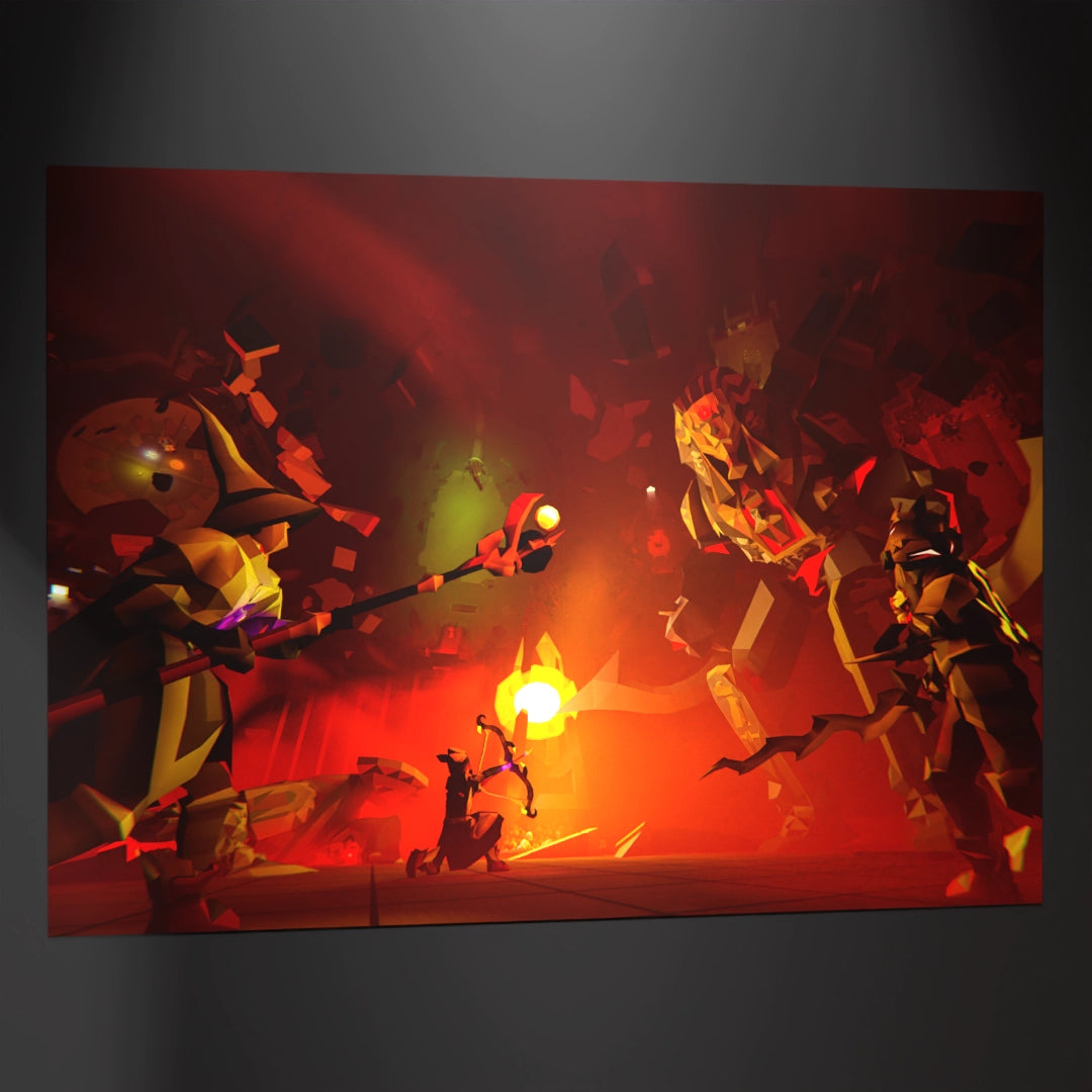 Tombs of Amascut Metal Poster