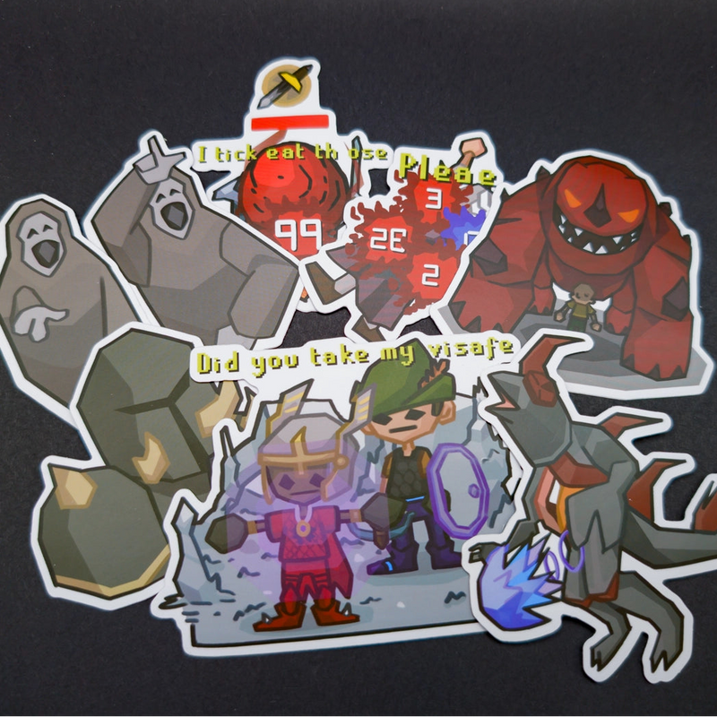 Certified Gielinor Classic Stickers