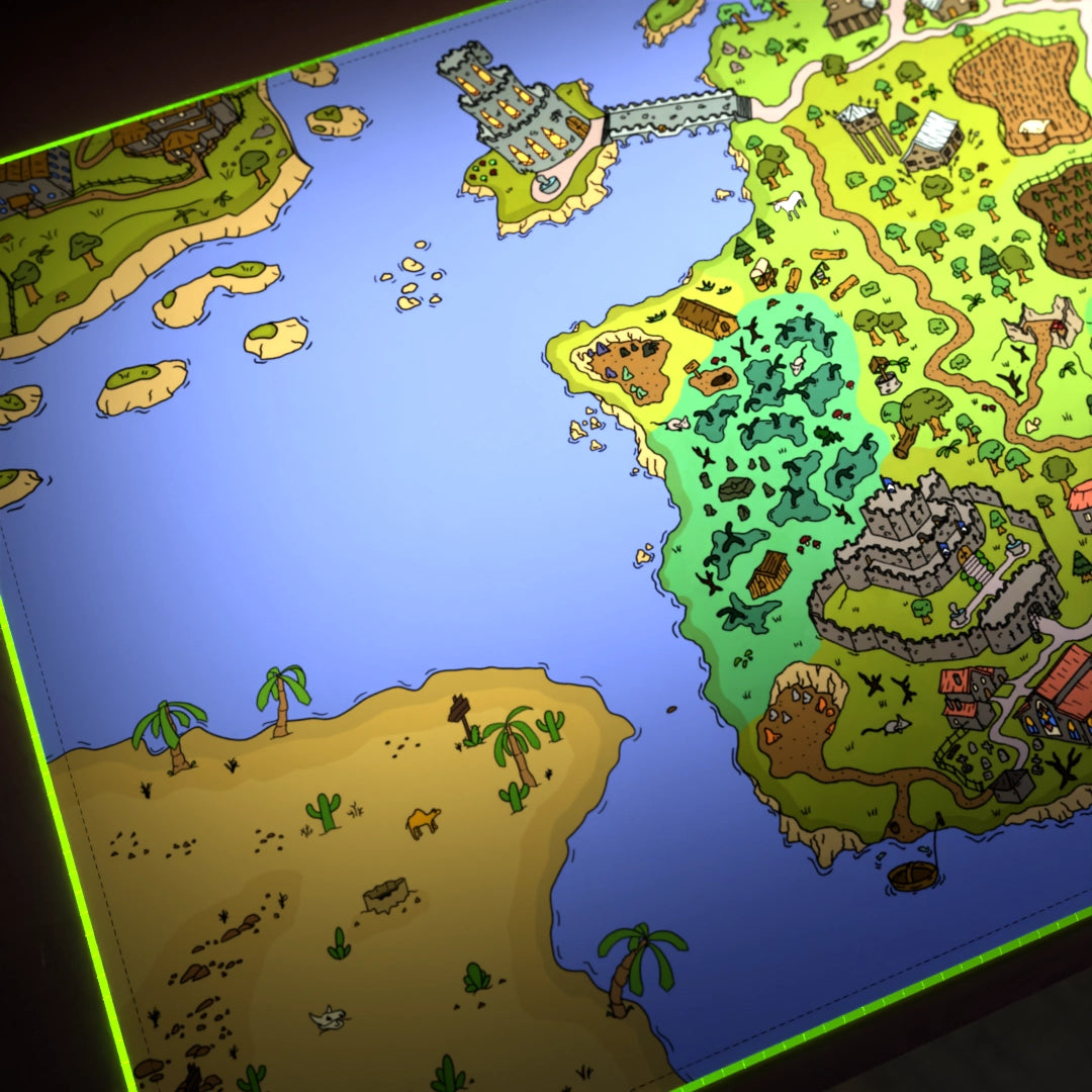 Kingdom of Misthalin RGB Desk Mat