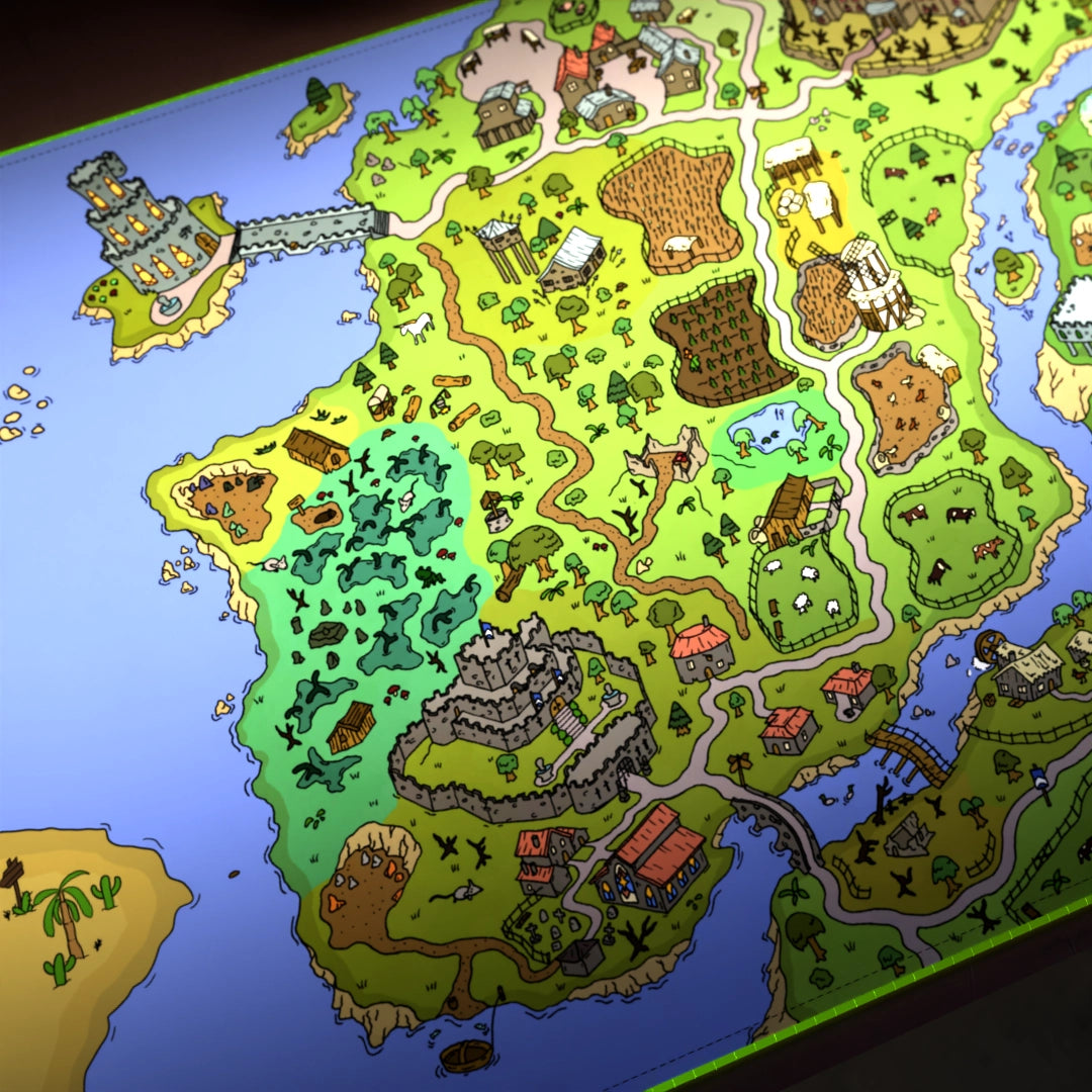 Kingdom of Misthalin RGB Desk Mat