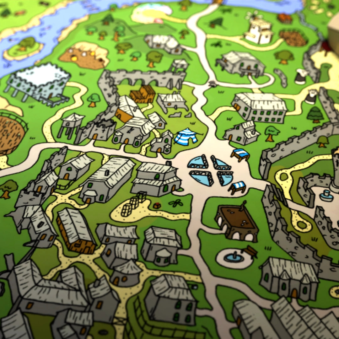 Kingdom of Misthalin RGB Desk Mat