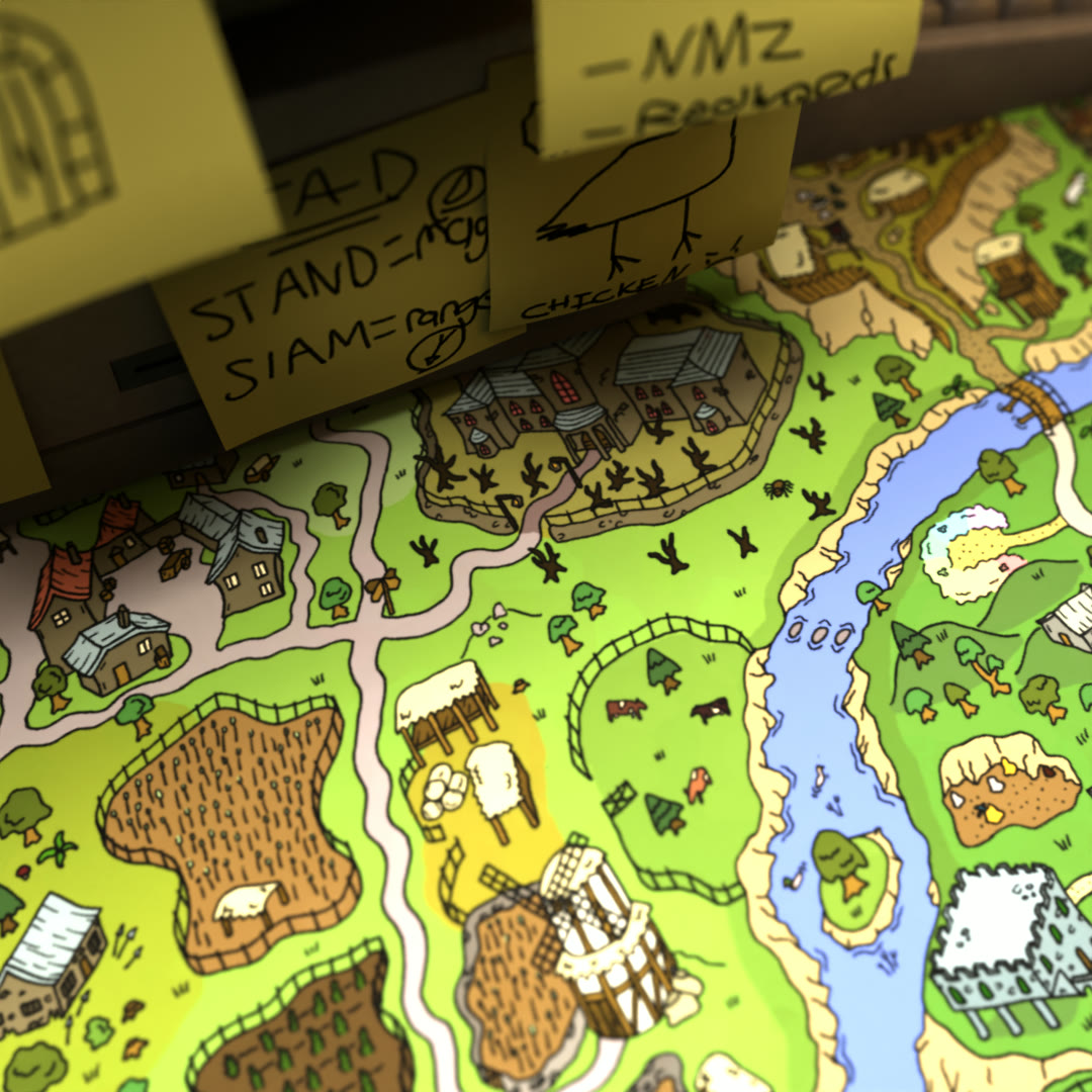 Kingdom of Misthalin Desk Mat (Pre-order)