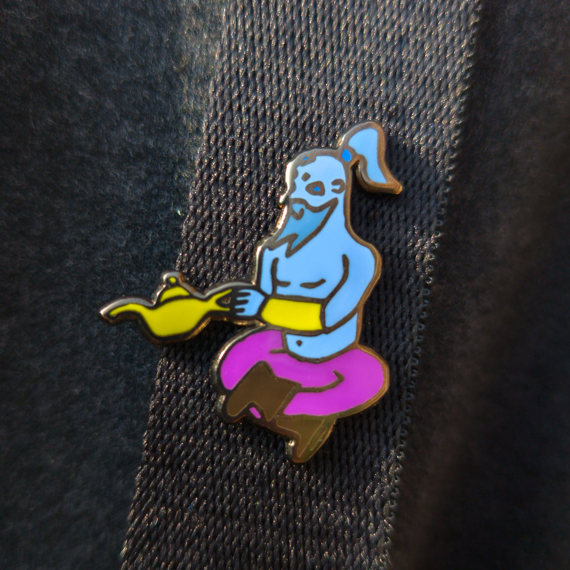 Genie Enamel Pin