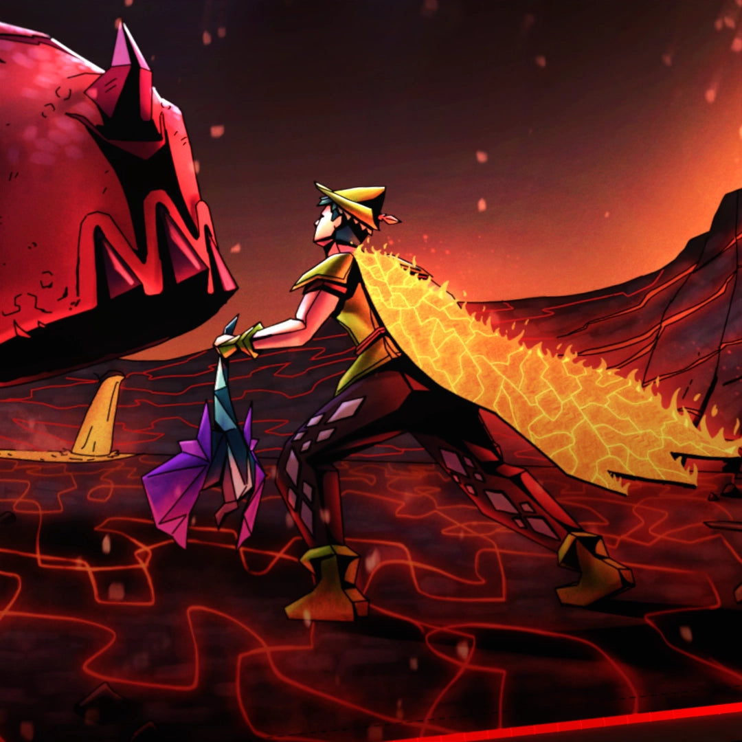 Jad - "Wave 63" RGB Desk Mat