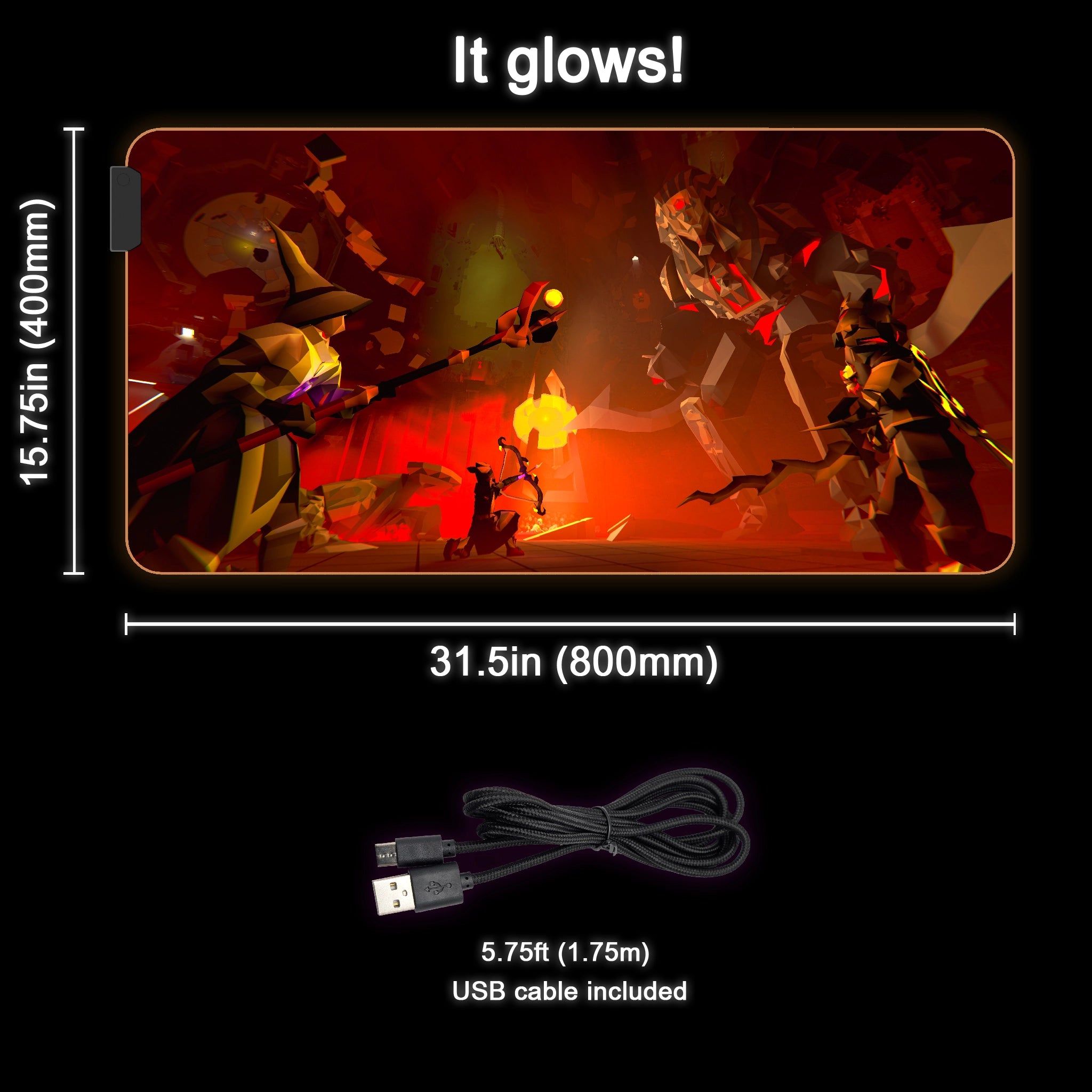 Tombs of Amascut RGB Desk Mat