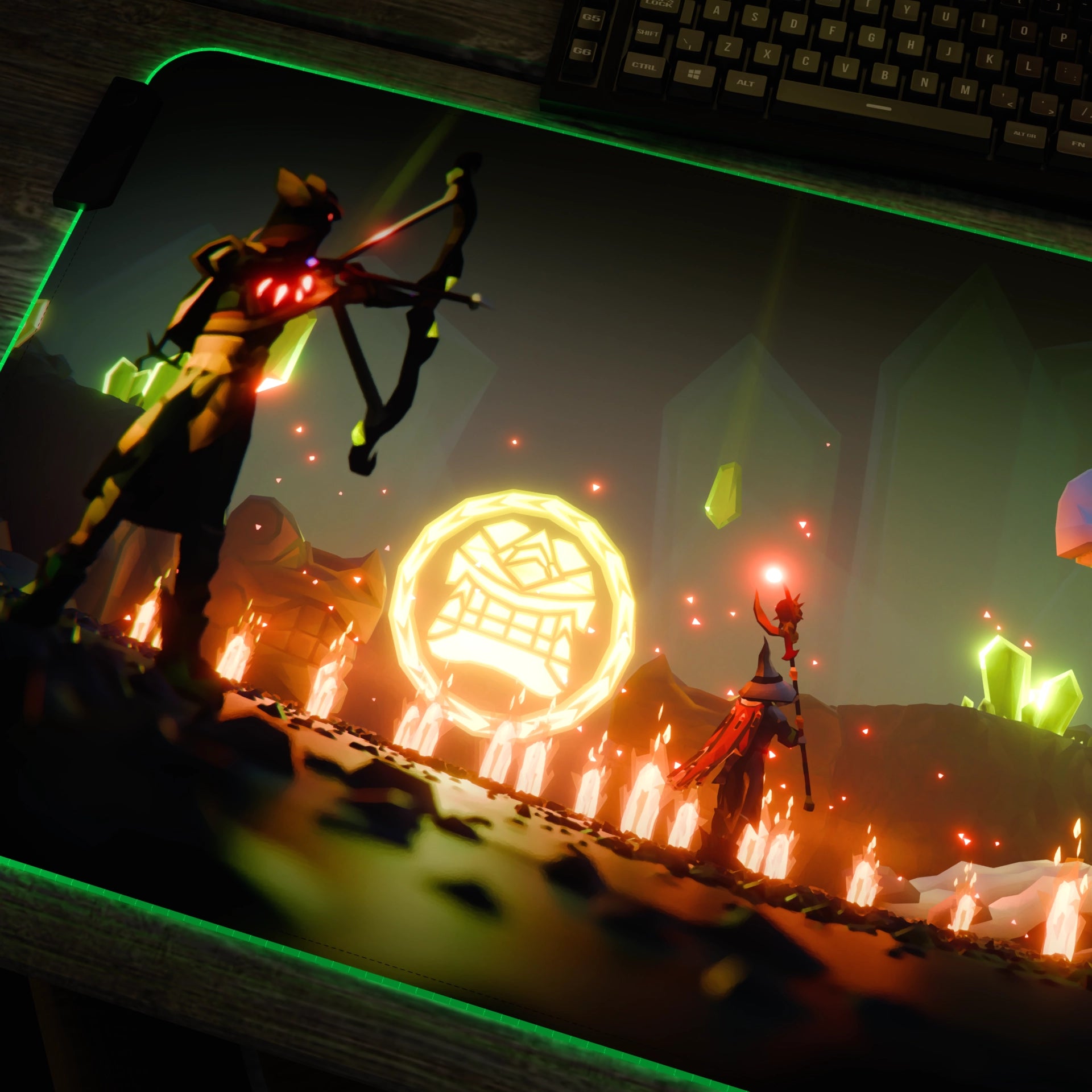 Chambers of Xeric RGB Desk Mat
