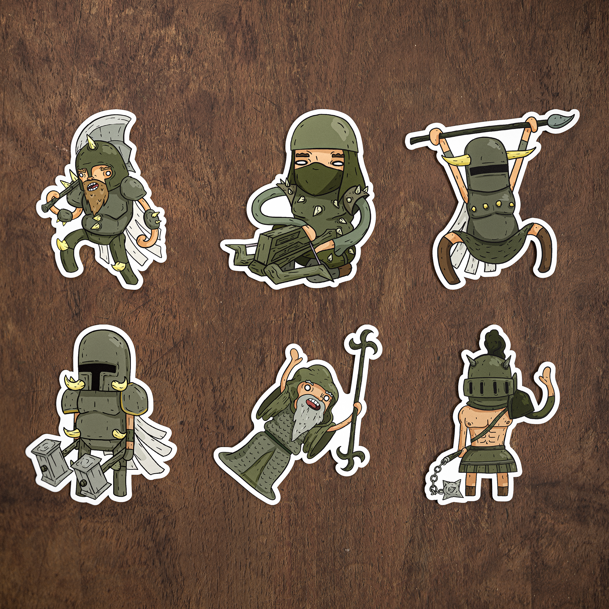 Barrows Sticker Set