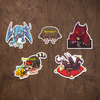 Friends & Foes Sticker Set