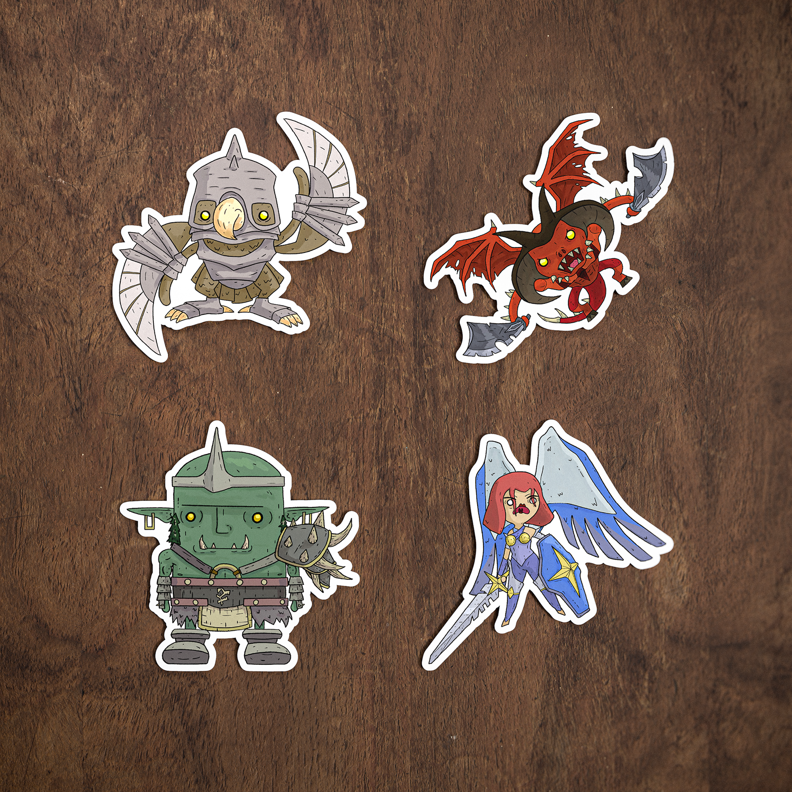 God Wars Sticker Set