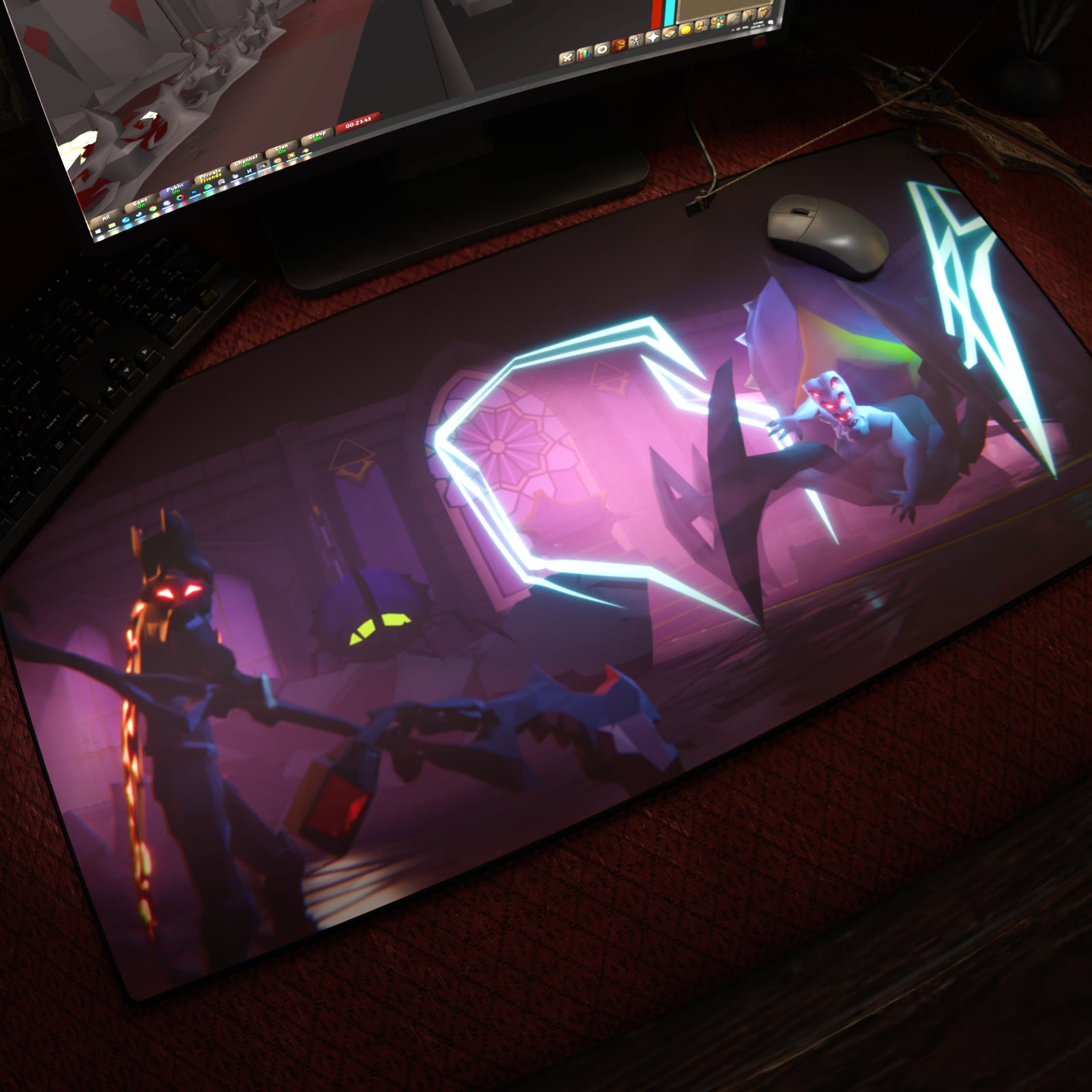 Theatre of Blood Desk Mat