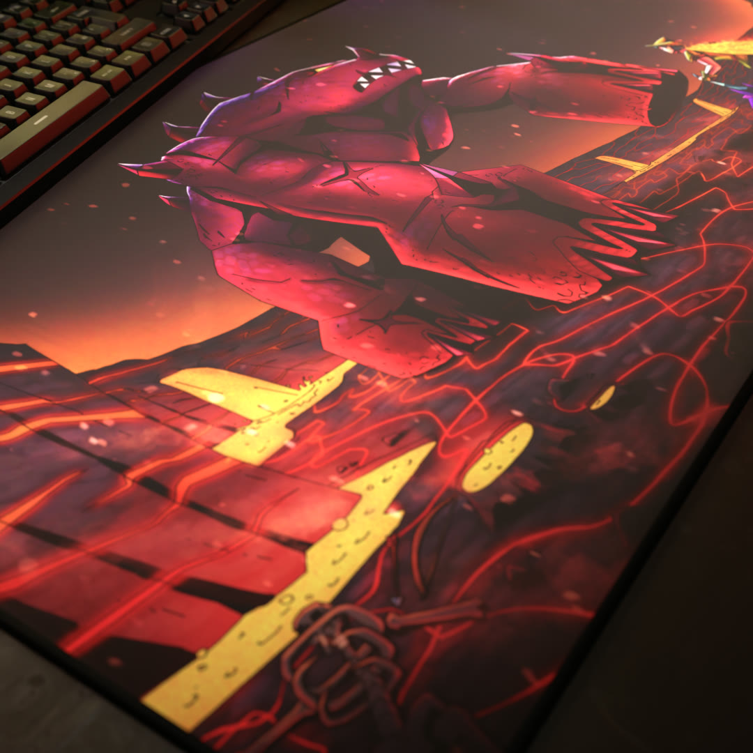 Jad - "Wave 63" Desk Mat