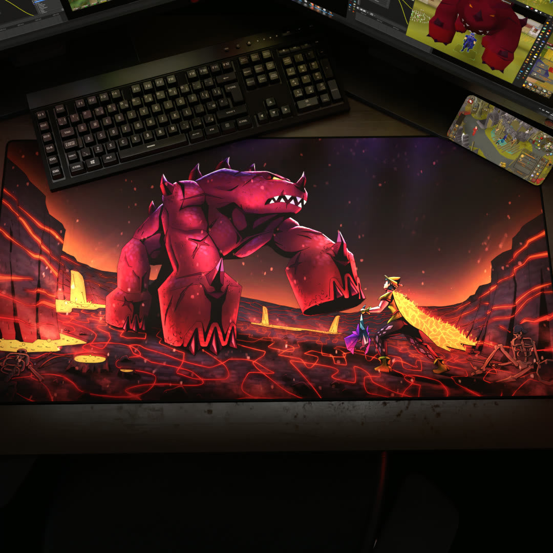 Jad - "Wave 63" Desk Mat