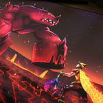 Jad - "Wave 63" Desk Mat