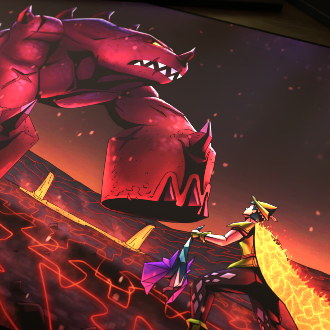 Jad - "Wave 63" Desk Mat