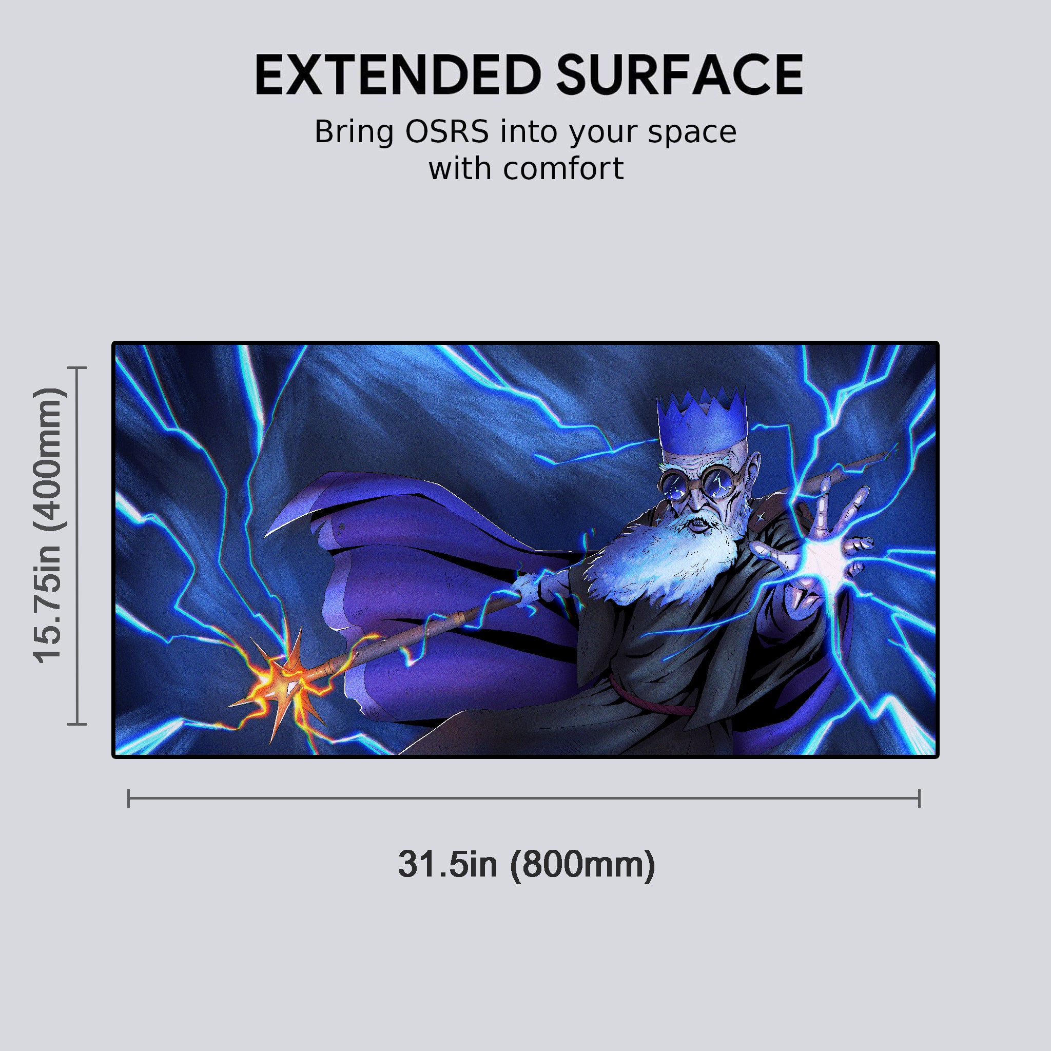 Wise Old Man Desk Mat (Pre-order)